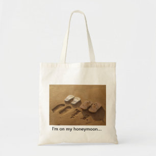 Flitterwochenstrandtasche Tragetasche
