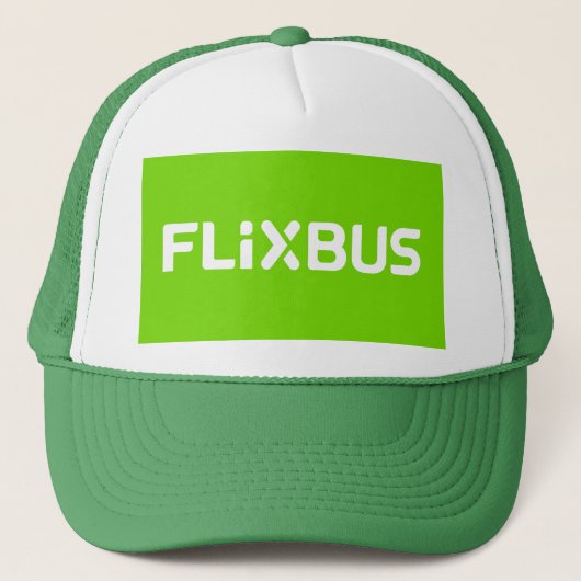 Flixbus Cap Truckerkappe (Vorderseite)
