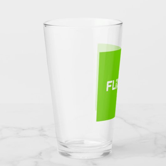 Flixbus Glass Cup Glas (Rechts)