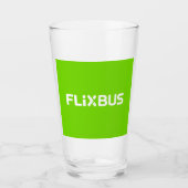 Flixbus Glass Cup Glas (Vorderseite)