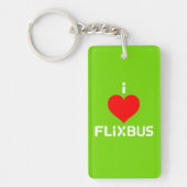 Flixbus Keyring Schlüsselanhänger (Vorderseite)