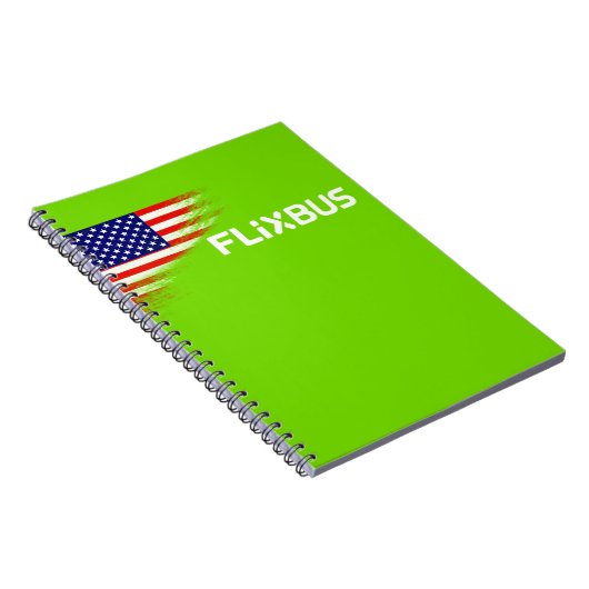 Flixbus Notebook Notizblock (Rechte Seite)