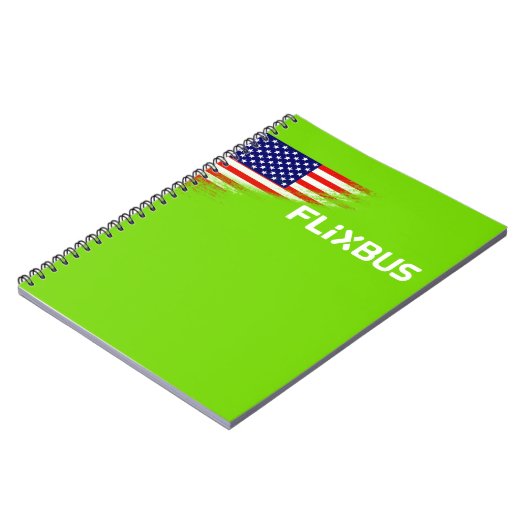 Flixbus Notebook Notizblock (Linke Seite)