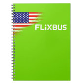 Flixbus Notebook Notizblock (Vorderseite)