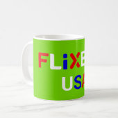 Flixbus-Tasse Kaffeetasse (Vorderseite Links)