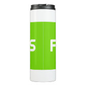 Flixbus Thermal Tumbler Thermosbecher (Rückseite)