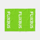 Flixbus Throw Blanket Fleecedecke (Vorderseite (Horizontal))