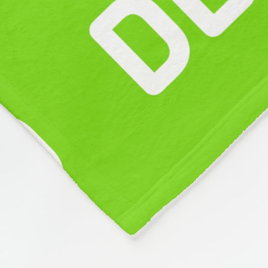 Flixbus Throw Blanket Fleecedecke (Ecke)