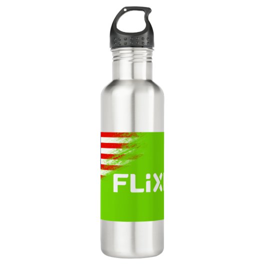 Flixbus Wasserflasche Edelstahlflasche (Vorderseite)