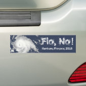 Flo, nein! Hurrikan Florenz 2018 Autoaufkleber (Auf Auto)