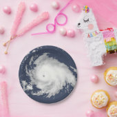 Flo, nein! Hurrikan Florenz 2018 Pappteller (Party)