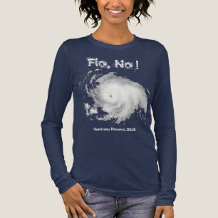 Flo, nein! Hurrikan Florenz 2018 Tri-Blend Shirt