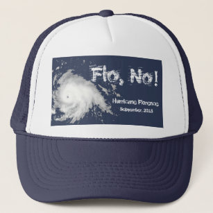 Flo, nein! Hurrikan Florenz 2018 Truckerkappe