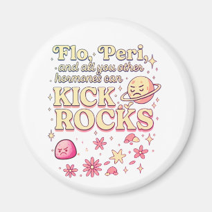 Flo & Peri Können Steine Treten – Hormon Humor Magnet