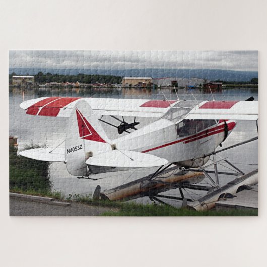 Float Flugzeug 19, Lake Hood, Alaska Puzzle (Horizontal)