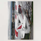 Float Flugzeug 19, Lake Hood, Alaska Puzzle (Vertikal)