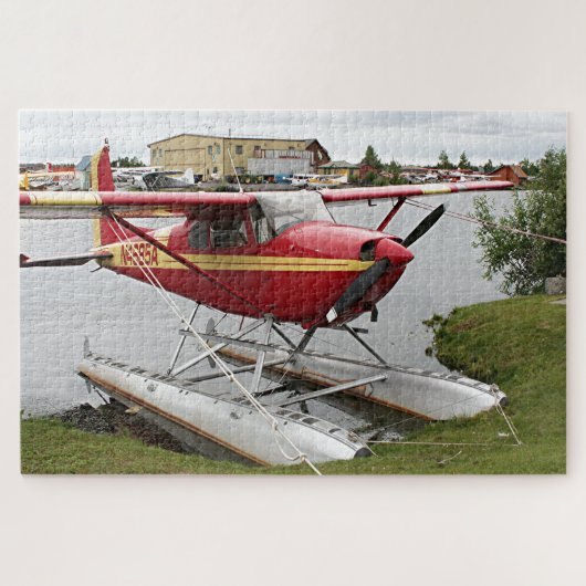 Float Flugzeug Lake Hood 22 Puzzle (Horizontal)
