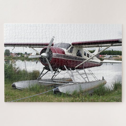 Float Flugzeug, Lake Hood, Anchorage, Alaska, USA Puzzle (Horizontal)
