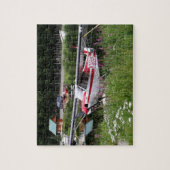 Float Flugzeug unter den Blume, Alaska Puzzle (Vertikal)