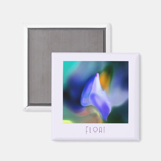 "Float" Lieblicher Traum Print Magnet (Vorderseite/Rückseite)