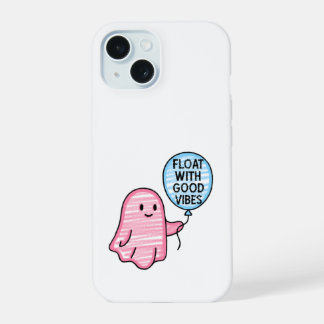 Float mit guten Vibes niedliches Bootdesign iPhone 15 Hülle