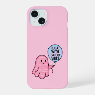Float mit guten Vibes niedliches Bootdesign iPhone 15 Hülle