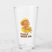Float-Modus aktiviert: Sommerkatze-Limonen-Poolpar Glas (Vorderseite)