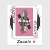 Float Queen Sticker (Blatt)