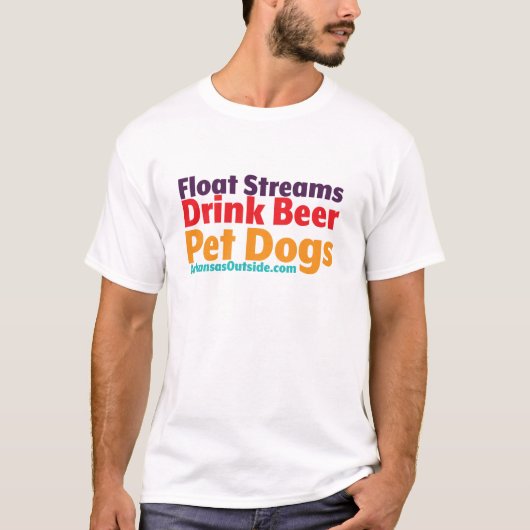 Float Streams T - Shirt (Vorderseite)