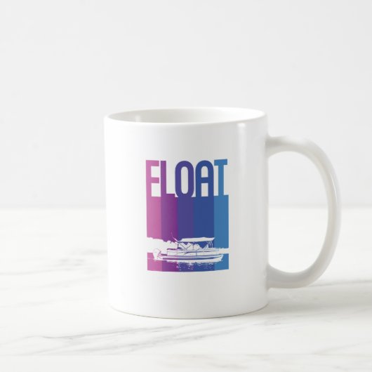 Float-Tasse für Pontoon Boat Eigner Kaffeetasse (Rechts)