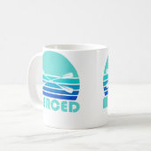 Float Trip Merced Rafting Paddle Tubing Kaffeetasse (Vorderseite Links)