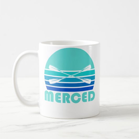 Float Trip Merced Rafting Paddle Tubing Kaffeetasse (Links)