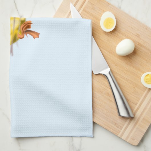 Floatente - geschirrtuch (Viertel Falte)