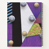 Floater - Abstrakte surrealistische Kunst der Vapo Notizblock (Rückseite)