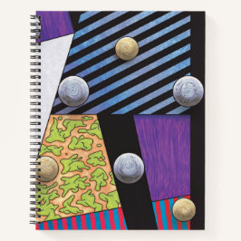 Floater - Abstrakte surrealistische Kunst der Vapo Notizblock