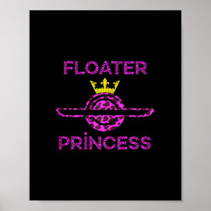 Floater Princess Crown Elektroskateboard Besitzer Poster