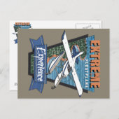 Floatflugzeugerfahrung Postkarte (Vorne/Hinten)