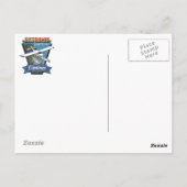 Floatflugzeugerfahrung Postkarte (Rückseite)