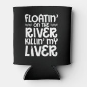 Floatin River Killin Lever Bootweine Dosenkühler (Vorderseite)