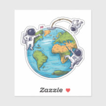 Floating Astronauten