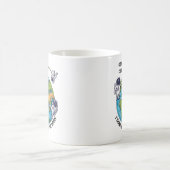 Floating Astronauten Kaffeetasse (Mittel)