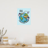 Floating Astronauten Poster (Küche)