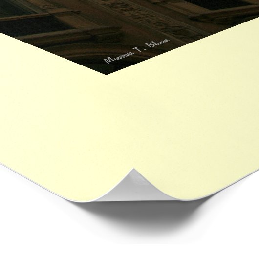 Floating Away Poster (Ecke)