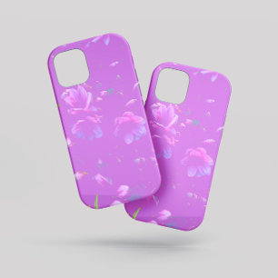 Floating Azaleas Mauve Lila Case-Mate iPhone Hülle