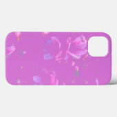Floating Azaleas Mauve Lila Case-Mate iPhone Hülle (Rückseite (Horizontal))