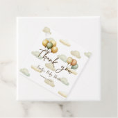 Floating Balloons Abenteuer Danke White Geschenkanhänger (Beispiel)