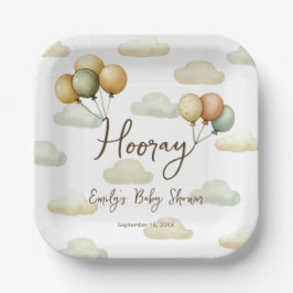 Floating Balloons Adventures Pappteller