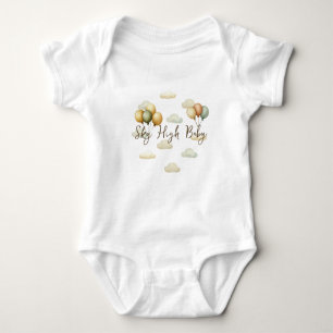 Floating Balloons Adventures Sky High Baby Strampler