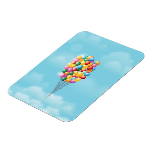 Floating Balloons auf und ab. Magnet (Linke Seite)