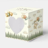 Floating Bear Adventures Babydusche Danke Geschenkschachtel (Vorderseite)